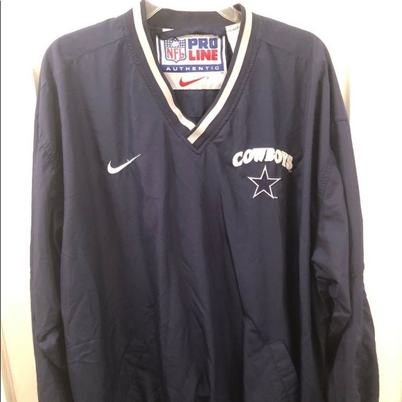 Dallas Cowboys Vintage Nike Pro Line Pullover